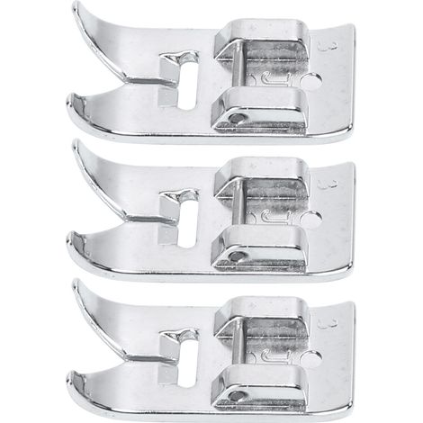 3Pcs Presser Foot Wear Resistance Stainless Steel Sewing Tools for Replace Old Sewing Machine Accessories (1/5)