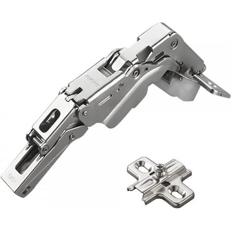 Cerniera Salice 165 ° Per Colapiatti Cucina Ammortizzata Decellerata  C2akae9