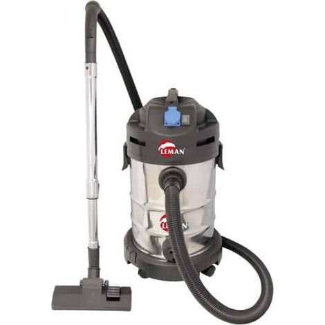 Synchro-Staubsauger Edelstahlbehälter 30L nützlich 1400W - LEMAN - LOASP301