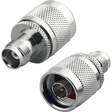 Adaptador de enchufe N / toma TNC
