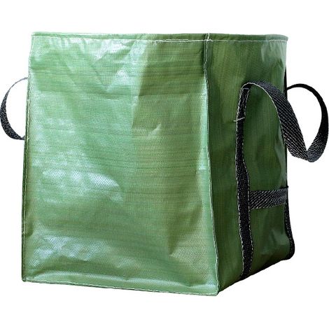 Lntyq Sac de déchets du Jardin 323 L, Grün, 686870 cm, PP (1/4)