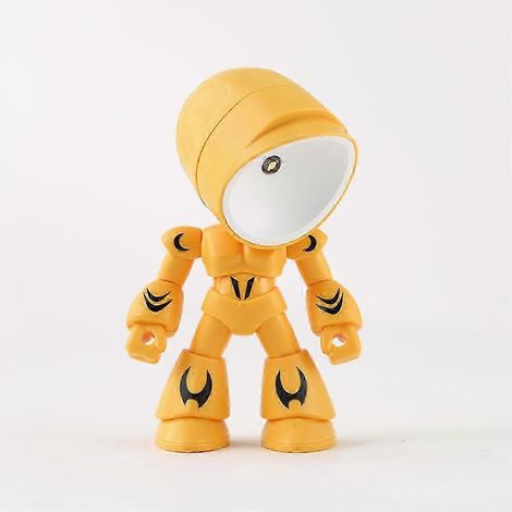 Lampe de nuit LED Mini Robots, motif robot solitaire, dessin animé mignon, pour chambre d'enfant ou décoration intérieure (1/5)
