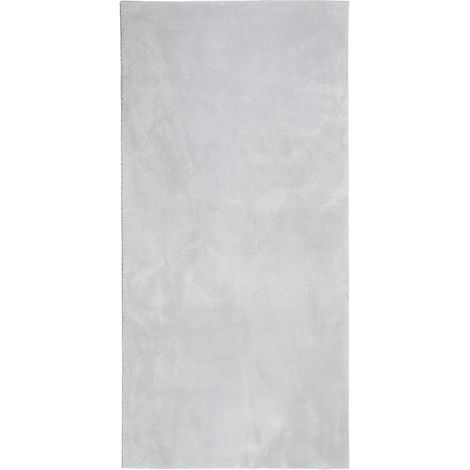 Tapis HUARTE à poils courts doux et lavable gris 100x200 (1/5)