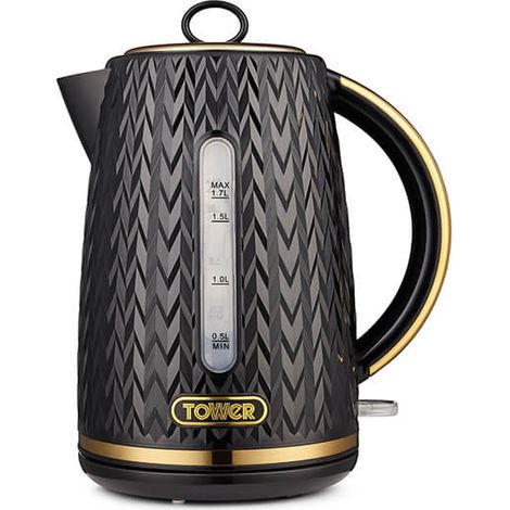 Tower Empire 1.7 Litre Kettle Black