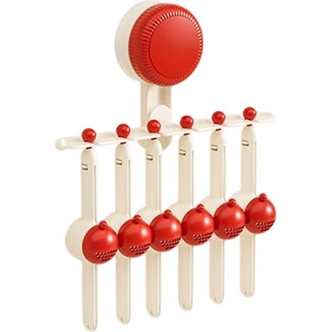 Étagère épices sans perçage ventouses cuisine mur carrelage huile rangement organisateur niveaux (1/5)