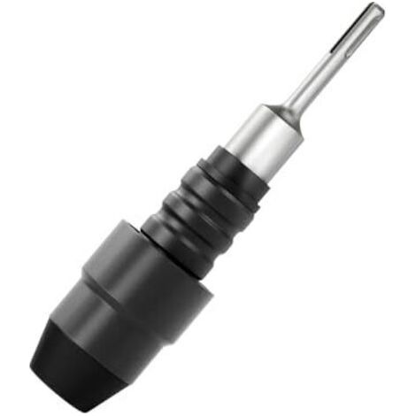 Adaptateur SDS Plus vers SDS Max – Adaptateur SDS-Max de 21 cm en acier allié, robuste et durable – Adaptateur SDS Plus vers SDS Max pour marteaux perforateurs et marteaux de démolition (1/5)