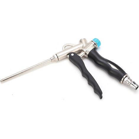 Pistolet Souffleur à Air Comprimé avec Embout Long et Réglage de Pression, 1/4" NPT, 150 PSI (1/5)