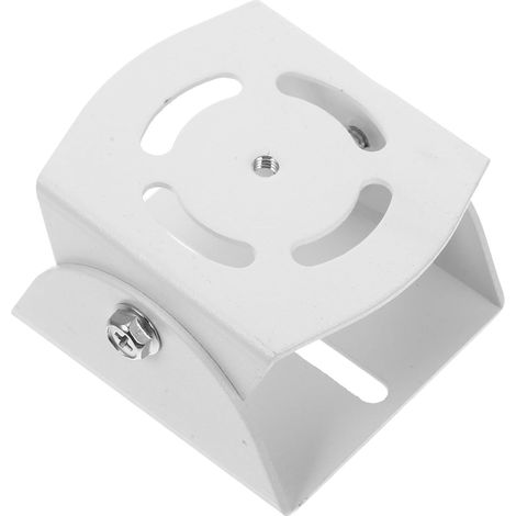 Support de Caméra Hauteur et Angle Réglables Résistant la Décoloration en Alliage D'aluminium Blanc Pince Ajustable et Babyphone Caméra de Surveillance (1/5)