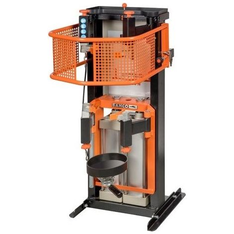 Bahco – Compresseur de ressort double piston pneumatique – Force de compression 24000N – Grille de protection intégrale – Kit de 5 mâchoires (1/5)