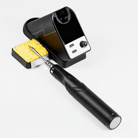 Soldador inalámbrico TS1C supercondensadores Bluetooth, precalentamiento inteligente, fuente PD estándar, actualización firmware fácil con TS-B02 Bit (1/5)