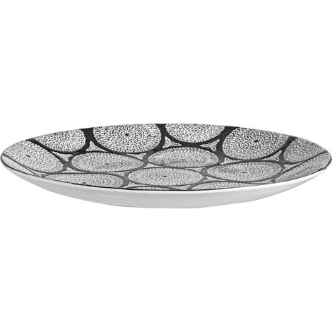 PIATTO DECORATIVO ANTIFONE D 35 CM IN PORCELLANA