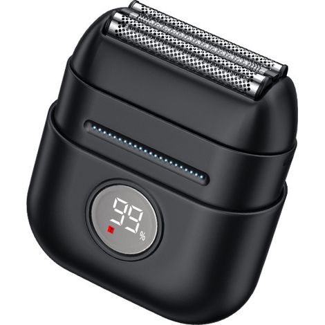 Rasoir Electrique Reciprocant Mini Portable [Unisexe] Durable [Sec et Humide Utilisation] [Compatible Douche] [Pivotant 360°] [Charge Rapide 5 Min] (1/5)
