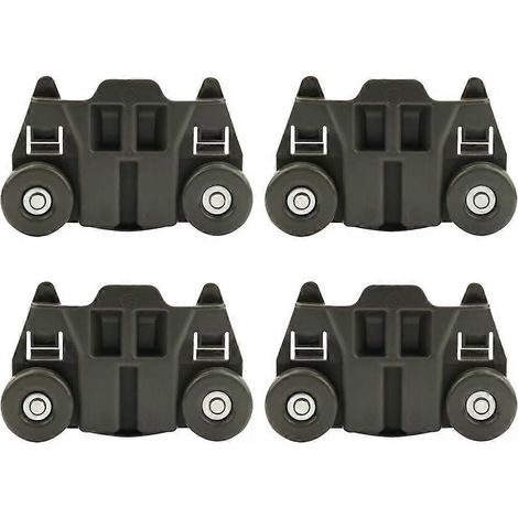 Roues de panier pour lave-vaisselle Whirlpool - Pièce de rechange pour rouleau de panier (1/4)