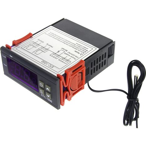 Thermostat numérique 220 V pour aquarium et écloserie de fruits de mer STC-1000 (1/5)