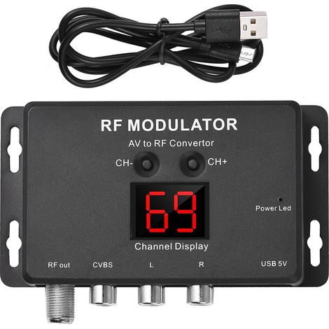 Modulateur RF M60 Convertisseur AV vers RF( ) (1/5)