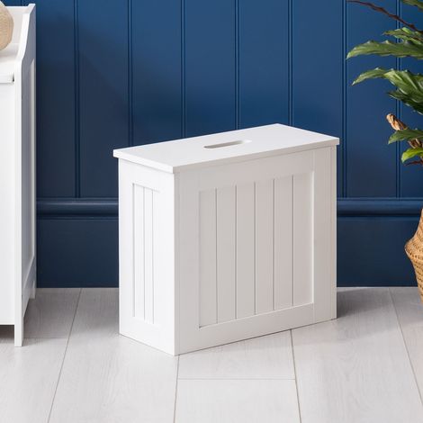 Clovelly White Bathroom Tidy Box (1/5)