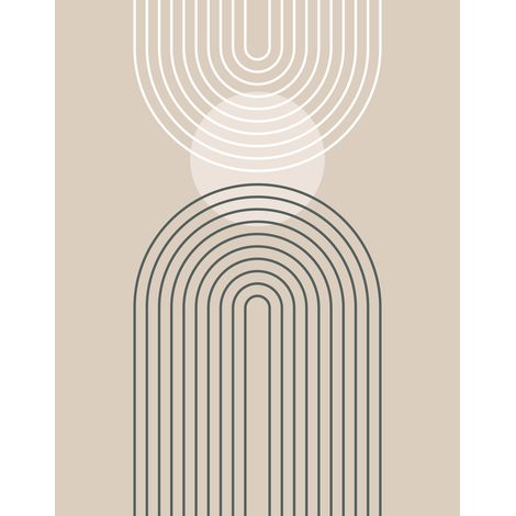 Papier peint panoramique - Boho - 195 cm x 248 cm (1/2)
