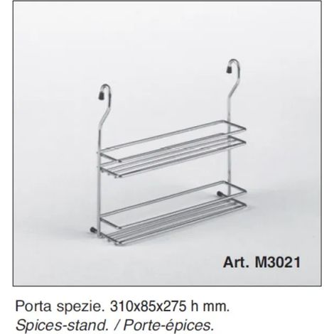 CESTELLO DOPPIO 310X85X275