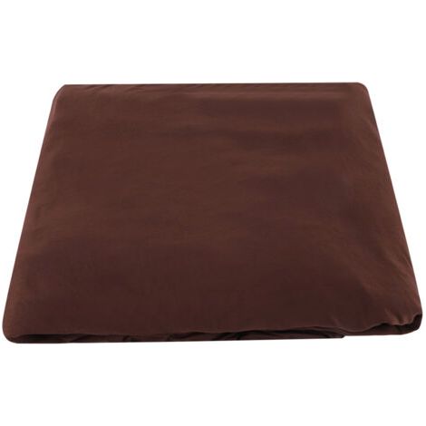 QORVA- Housse de canapé d'angle en Polyester 3 + 2 places, housse de protection en forme de L pour meubles de maison (café) (1/5)