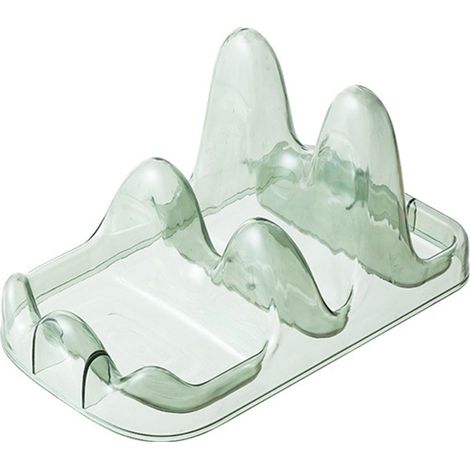 Support Pour Couvercles De Casserole - Support U En Deux Niveaux Pour Ustensiles De Cuisine - ABS - 23,8 X 14,5 X 12,8 Cm - 1 Pièce (1/5)