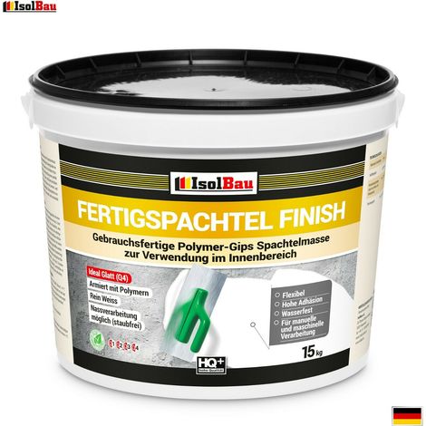 IsolBau Fertigspachtelmasse Finish 15 kg (1/2)