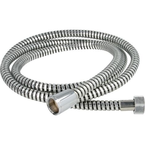 Flexible de douche plastique Royal 175 cm, chromé/gris