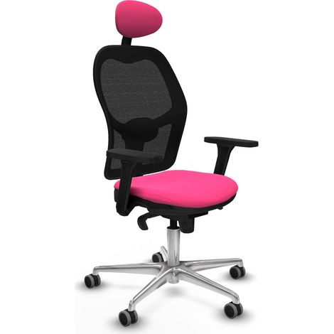 Sedia da ufficio piqueras y crespo Jorquera rosa similpelle (1/2)