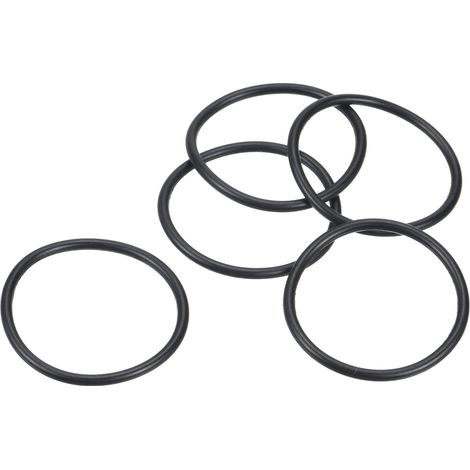 Joint Torique Nitrile Caoutchouc 36mm OD 32mm ID 2mm Largeur, 20 Pcs Métrique Scellage Joint pour Robinet Plomberie Automobile Réparation, Noire (1/5)
