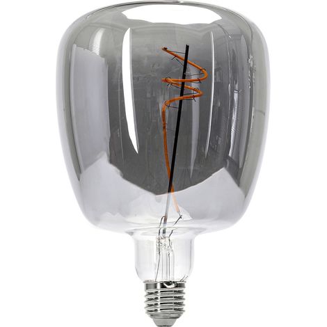 Lampadina Led Titanio Fumé a Filamento E27 R140 4W decorativa Bianco caldo 1800K Aigostar (1/5)