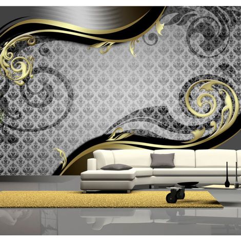 Papier Peint "Golden Snail" 210 x 300 cm (1/2)
