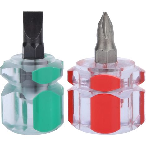 Lot de 20 mini tournevis courts en croix pour la couture et la réparation de machines à coudre (1/5)