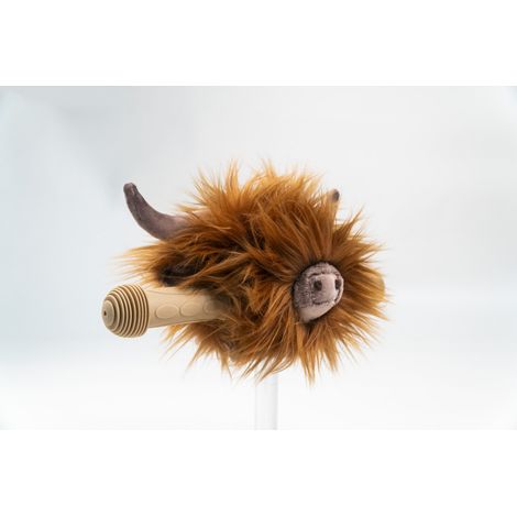 Peluche pour trottinette Tête de vache Highlands (1/4)