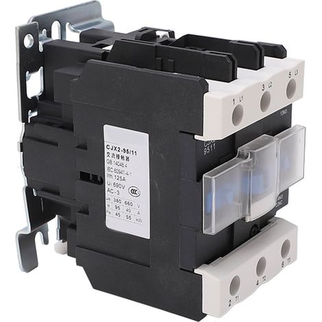AC-Schütz, flammhemmendes ABS-Gehäuse, 95 A, elektrischer Schütz für die Stromverteilung (1/5)