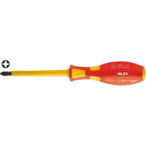 VALEX - CACCIAVITE ISOLATO 1000V TESTA PHILLIPS 3x60MM