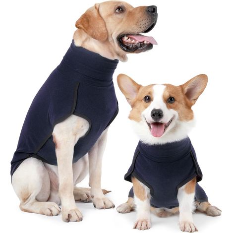 1 Pull Chien Polaire Extensible Vêtement Hiver Intérieur Extérieur Pour Marche Course