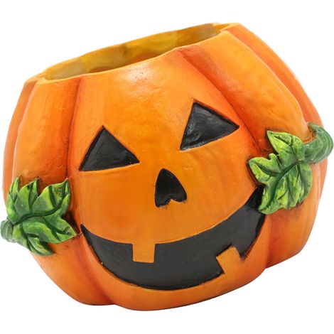 Pot de fleurs citrouille en résine, pot de fleurs succulentes citrouille, décoration d'Halloween pour la maison ou le bureau (1/5)