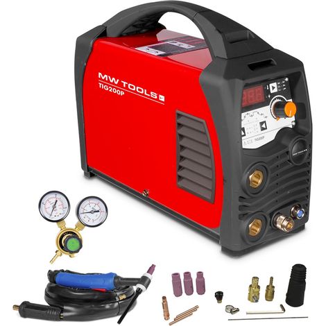 Metalworks – Poste à souder à onduleur TIG 200 HF – Technologie haute fréquence – Pour métaux ferreux et non ferreux – 829300202