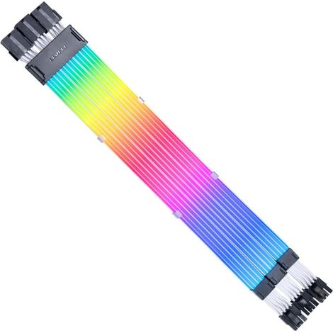 Lian Li Strimer Wireless PW12-1W ARGB GPU power extension cable wireless control white (1/5)