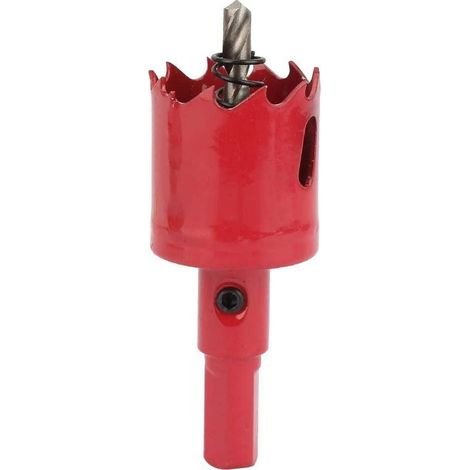 Foret trou scie – 30mm – acier grande vitesse – panneau gypse / plastique / bois / aluminium (1/5)