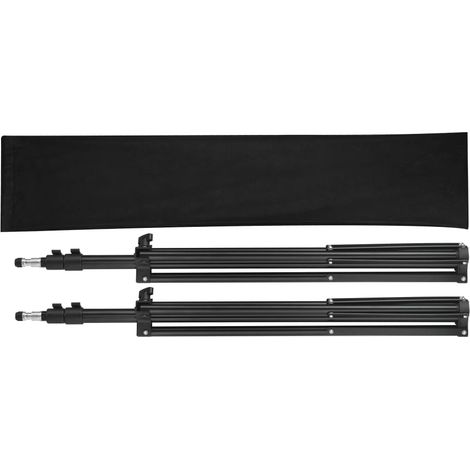 Supports de lumière 2 pcs Hauteur 78-210 cm (1/2)