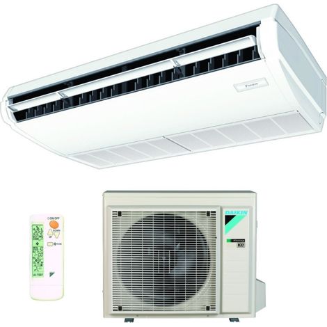 Daikin Deckenklimagerät DC Inverter 24000 Btu FHA71A Einphasig R-32 Wi-Fi Optional mit Drahtsteuerung R-32, Infrarotsteuerung BRC4C65