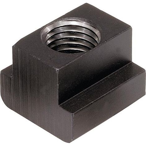 Ecrou a rainure en T rainure 12 mm noir
