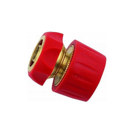 FPLUS empalme rapido 1/2 stop laton 408l , EMPLAME RAPIDO DE LATON ENGOMADOCON STOP EN BLISTER.
