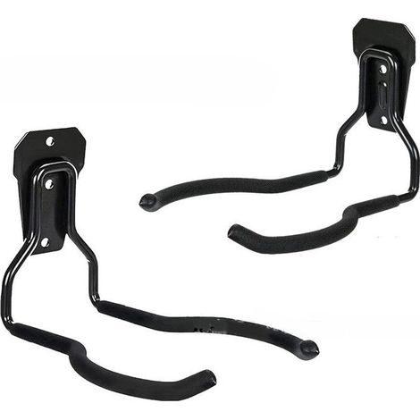 Support pour outils électriques de jardin, porte-mauvaises herbes, coupe-bordures, crochet mural, crochet mural de garage, capacité jusqu'à 20 kg (1/4)