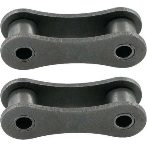 2x Maillon interne pour chaînes à pas double DIN 8181 pas 31,75mm (1-1/4 Inch) Ascenseur Transporteuse Machine Agricole Rouleaux Intérieur