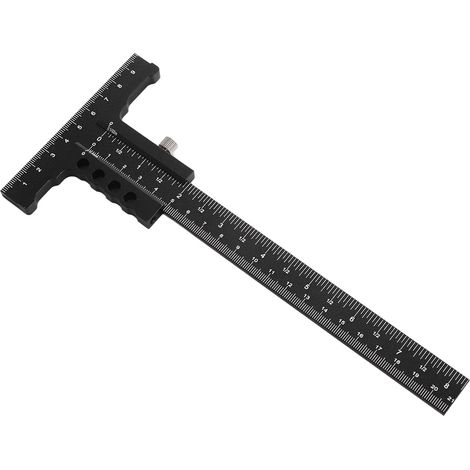 Aluminum Alloy Woodworking Ruler, Marking Tool (1/5)