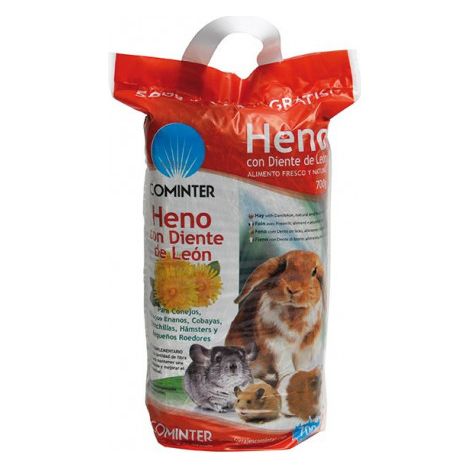 Hay avec dent de lion pour les rongeurs 500g + 200g gratuits