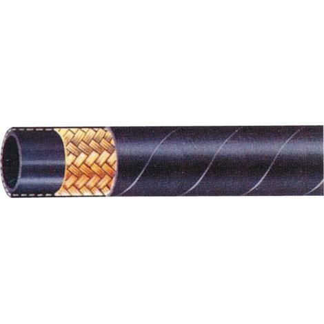 Flexible hydraulique Haute pression 1 tresse 1/2" DIN 1SN 160 bars (Au mètre)