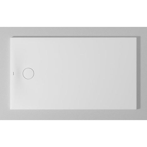Bac à douche DU Tempano. rectangle 1400x800mm. Blanc. Antidérapant