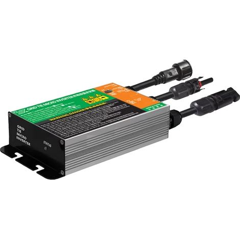 Inversor conectado a la red, conversión de energía eficiente, sincronización con la red, GMI-350W, CA 180-280V-b, CC 18-60V-b (1/2)